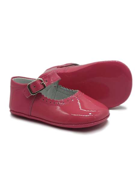 PEUQUE DE BEBÉ EN CHAROL 712C FUXIA