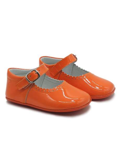 PEUQUE DE BEBÉ EN CHAROL 712C NARANJA