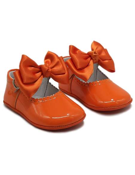 PEUQUE DE BEBÉ EN CHAROL 712C NARANJA