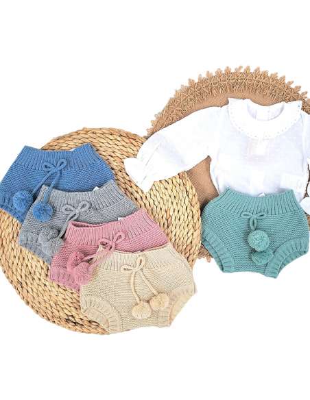 4155 BRAGUITA BEBÉ CON BORLAS MARCA CAPRIBEBE