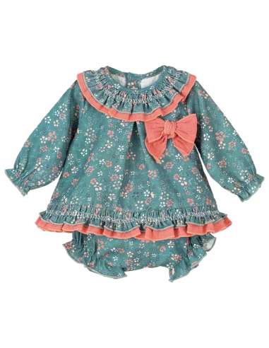 22040  REIMS BABY DRESS WITH KNICKERS BRAND CALAMARO