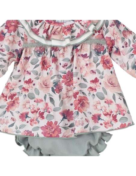 22045 GALATI BABY DRESS WITH KNICKERS BRAND CALAMARO