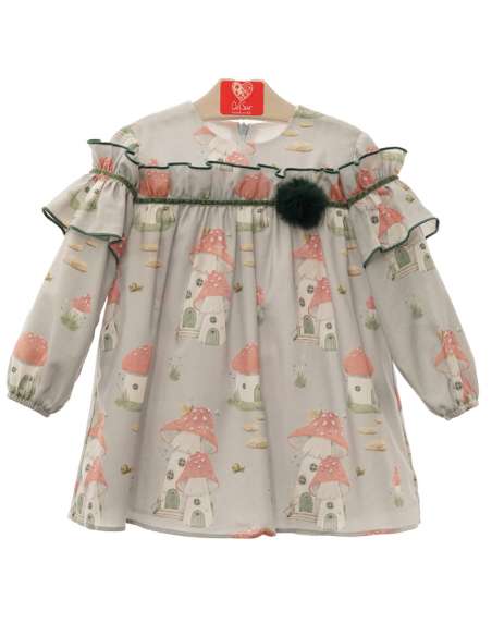 5184DS VESTIDO INFANTIL GIGANTE MARCA DEL SUR