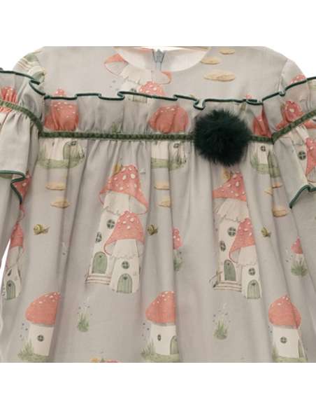 5184DS VESTIDO INFANTIL GIGANTE MARCA DEL SUR