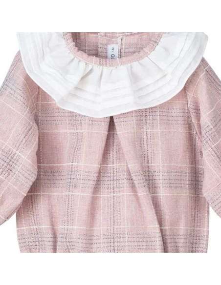 32390 PINK MILIA BABY ROMPER  BRAND CALAMARO