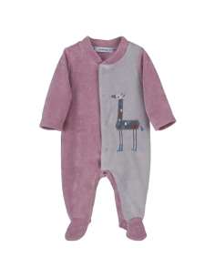 33003 ROSA PALO PIJAMA JIRAFA MARCA CALAMARO