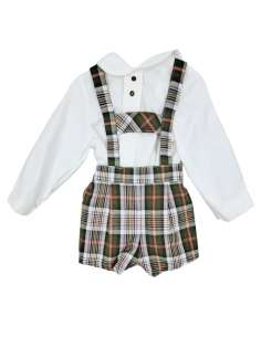 323342 CONJUNTO NIÑO PANTALON CON CAMISA  MARCA BABYFERR