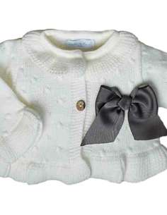 DF24026 CRUDO CHAQUETA PERLE NIÑA MARCA DULCE DE FRESA 2