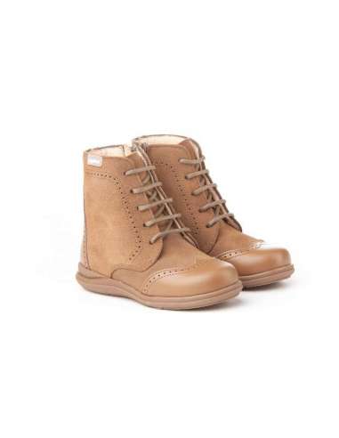 AngelitoS Boots in Leather and suede 1003 Tapue