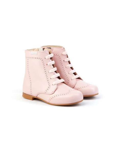 AngelitoS Boots in Leather 600 pink