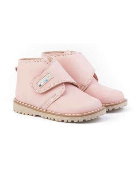 Botita Safari Nobuck AngelitoS 675 Rosa