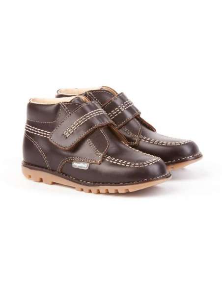 Bota Sport Velcro AngelitoS 304 Chocolate