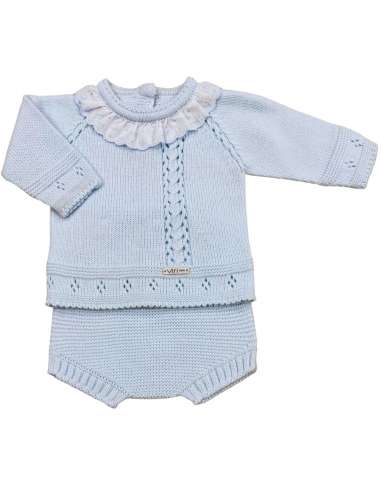 70130 BLUE BABY SET LANA TWO PIECES BRAND VISI