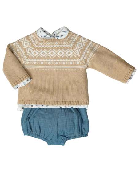 323366 CONJUNTO NIÑO DOS PIEZAS MARCA BABYFERR