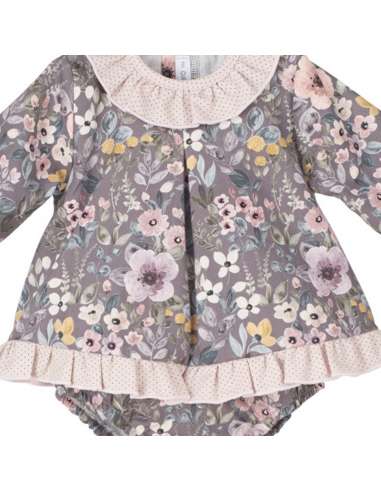 22043 LEOBEN BABY DRESS WITH KNICKERS BRAND...