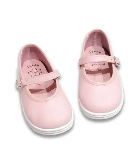 Mary Jane Leather Javer 161 pink