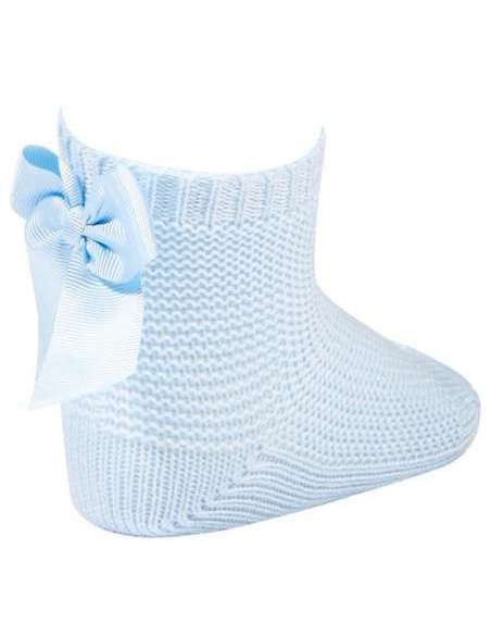 SHORTS SOCKS PUNTO BOBO WITH BACK BOW CÓNDOR 20074