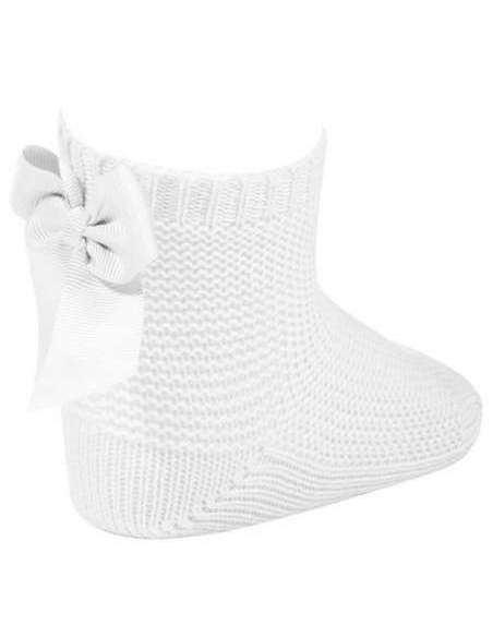 SHORTS SOCKS PUNTO BOBO WITH BACK BOW CÓNDOR 20074