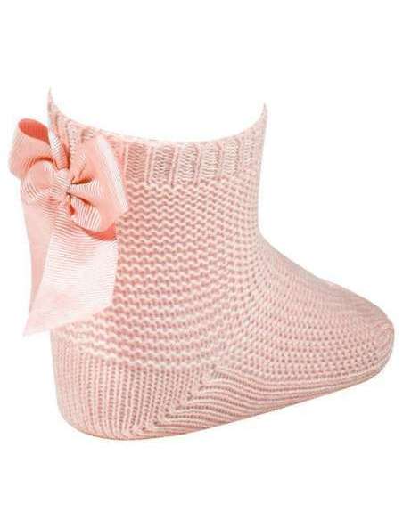 SHORTS SOCKS PUNTO BOBO WITH BACK BOW CÓNDOR 20074