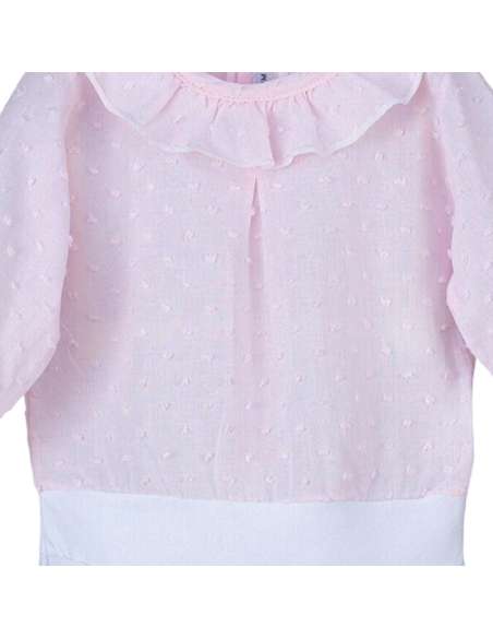 19037 ROSA BODY CAMISA PLUMETI  MARCA CALAMARO