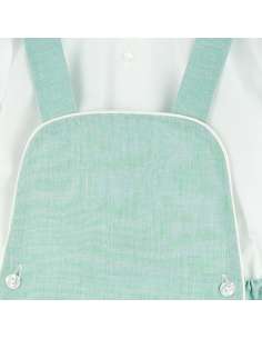 24224 VERDE PELELE CON BLUSA MARCA BABYFERR 2