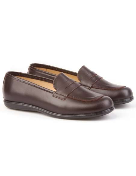 MOCASÍN COLEGIAL NAPA ANTIFAZ ANGELITOS 466