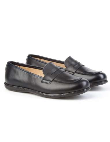 School Leather Loafer Shoes AngelitoS 466