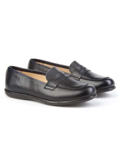 MOCASÍN COLEGIAL NAPA ANTIFAZ ANGELITOS 466