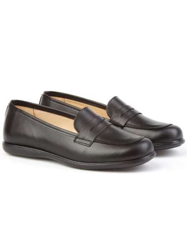 School Leather Loafer Shoes AngelitoS 466