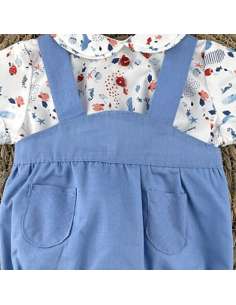 24216 PELELE CON BLUSA MARCA BABYFERR 2