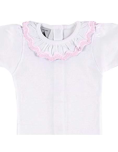 B1198 BLANCO/ROSA BODY MARCA  BABIDU