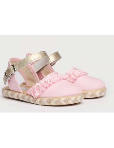 ESPARDEÑA DE LONA CON RIZO ANGELITOS 951 ROSA