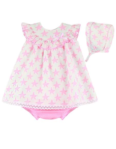 24105 GIRLS DRESS WITH KNICKERS BRAND BABYFERR