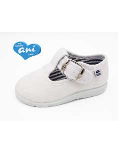 CANVAS T-BARS ANY113 WHITE