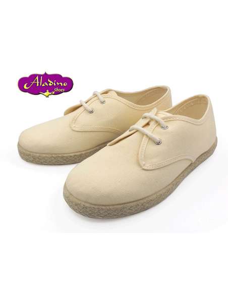 ZAPATO TIPO BLUCHER DE LINO MODELO 733