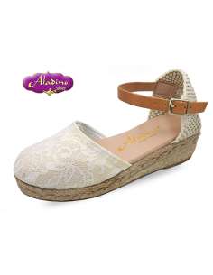 SPANISH CEREMONY QUALITY SHOES CM53 BEIG