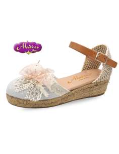 SPANISH CEREMONY QUALITY SHOES CM52 WHITE