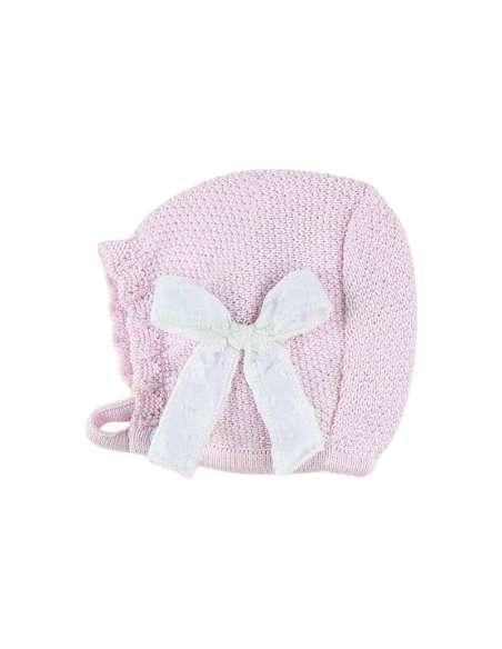 25110DF PINK WOOL SET 100% COTTON BRAND DULCE DE FRESA