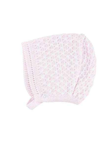 25121DF PINK WOOL SET 100% COTTON BRAND DULCE DE FRESA