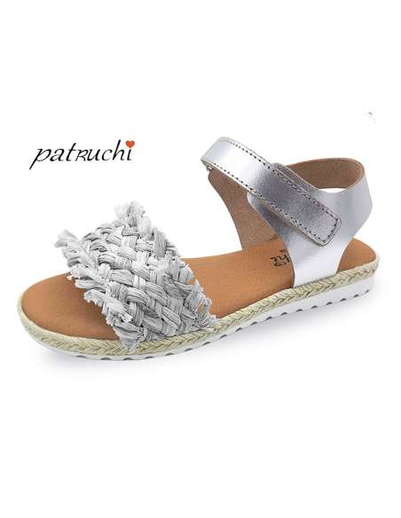 GIRLS SANDALS 5074 SILVER