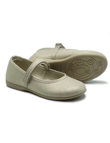 MARY JANES WITH VELCRO CONDIZ 850 BEIG PEARL