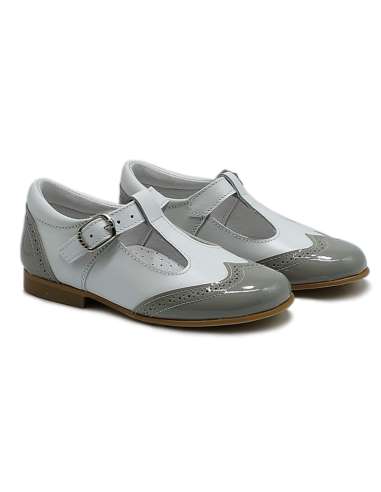MARY JANES COMBINED IN LEATHER CONDIZ 4808