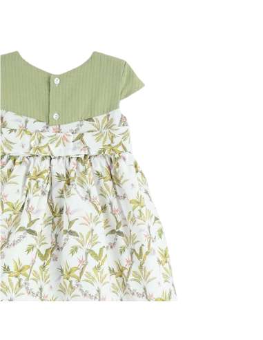 24570  VESTIDO INFANTIL LAZOS MARCA BABYFERR