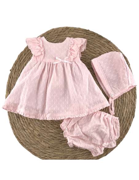 24104  JESUSITO NIÑA CON BRAGUITA  Y CAPOTA MARCA BABYFERR