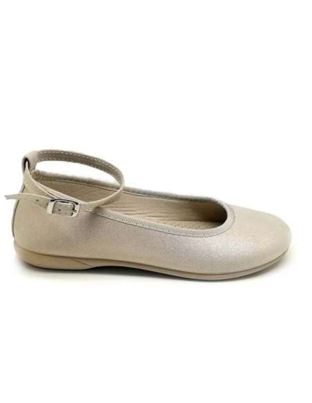 Canvas Mary Jane 950 camel with bow