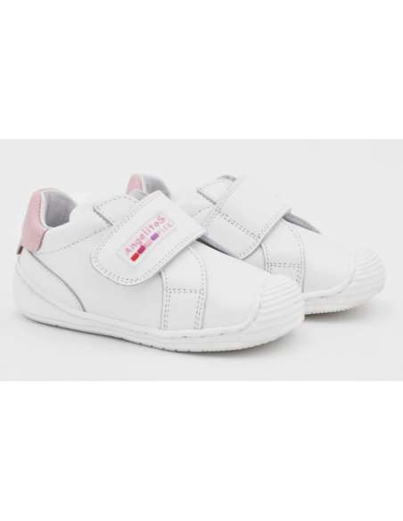ANGELITOS DEPORTIVO RESPETUOSO 850 BLANCO/ROSA