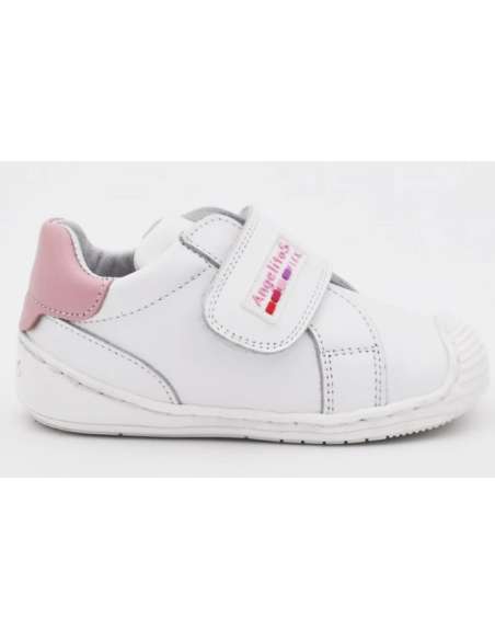 ANGELITOS RESPECTFUL FOOTWEAR SPORT 850 WHITE/PINK