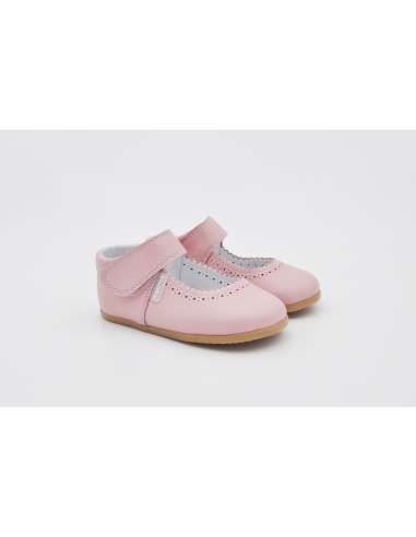 ANGELITOS RESPECTFUL LEATHER MARY JANES 540 PINK