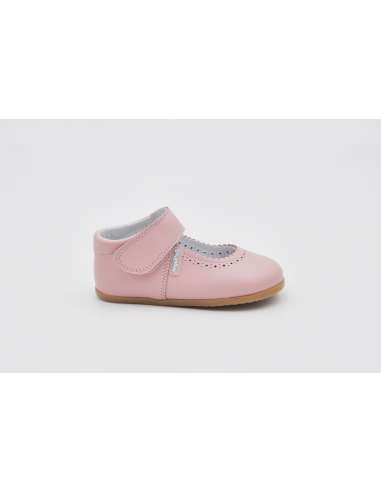 ANGELITOS RESPECTFUL LEATHER MARY JANES 540 PINK