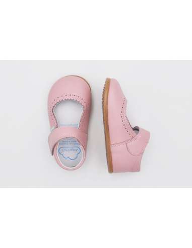 ANGELITOS RESPECTFUL LEATHER MARY JANES 540 PINK